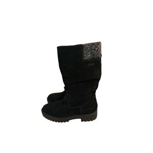 Cougar Naples Tall Suede Boots - Womens Black Size 8